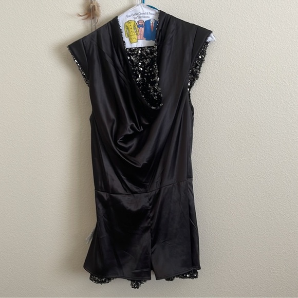 French Connection Sequin Romper - Picture 5 of 13